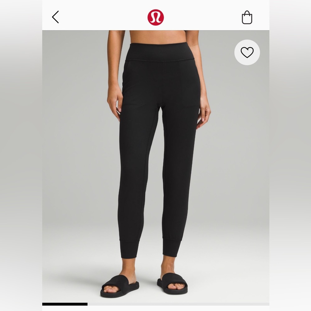 Lululemon align high rise jogger/size 0/ color black camouflage